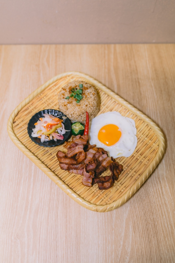 Bacsilog Rice (Bacon) 