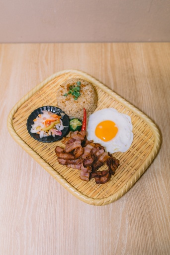 Bacsilog Rice (Bacon) 